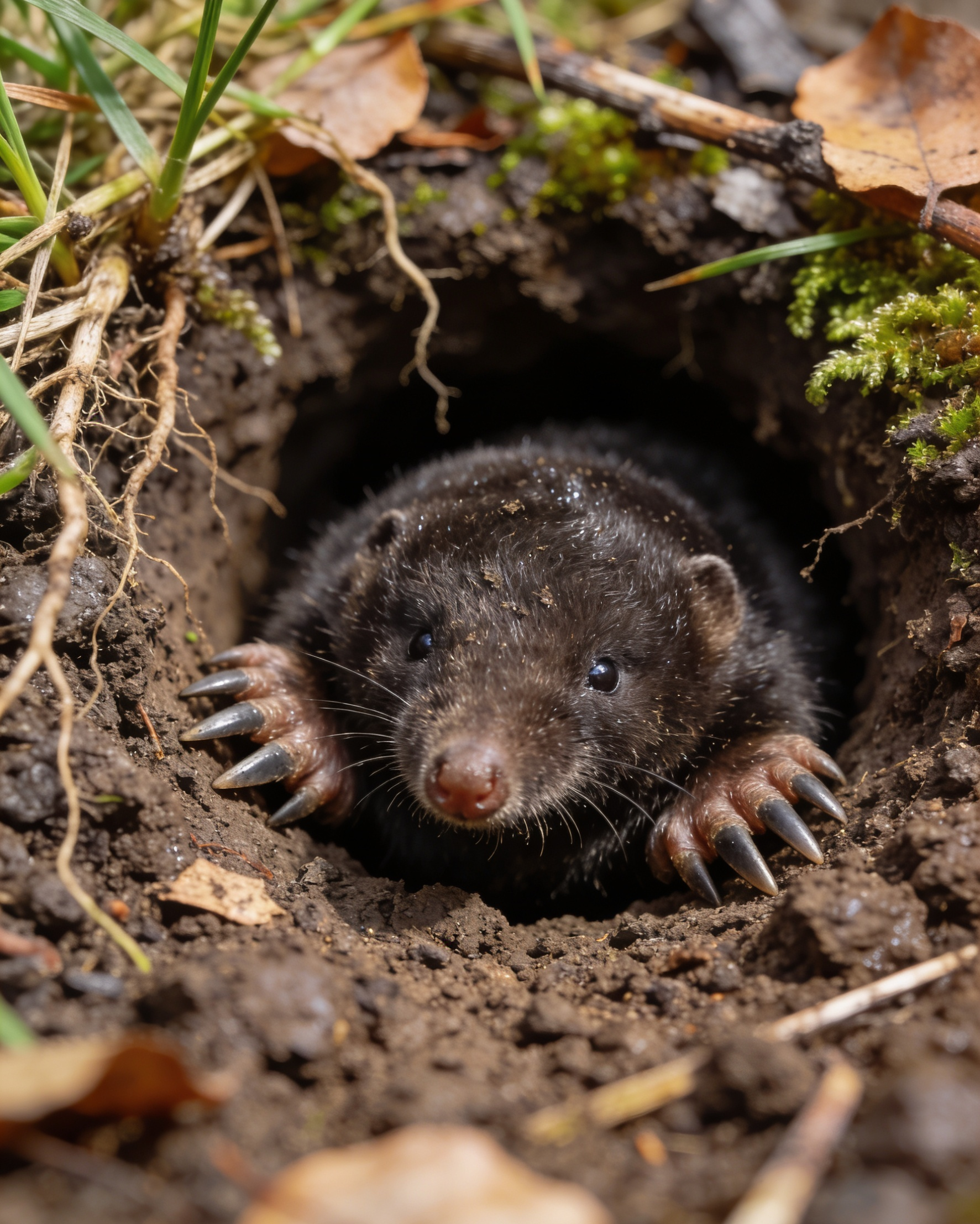 Mole control treatment
